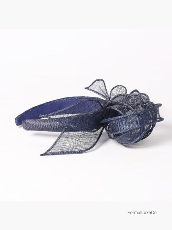 Sinamay Fascinator Headband Tea Party Hair Accessory Wedding Derby Church Hat main image 5